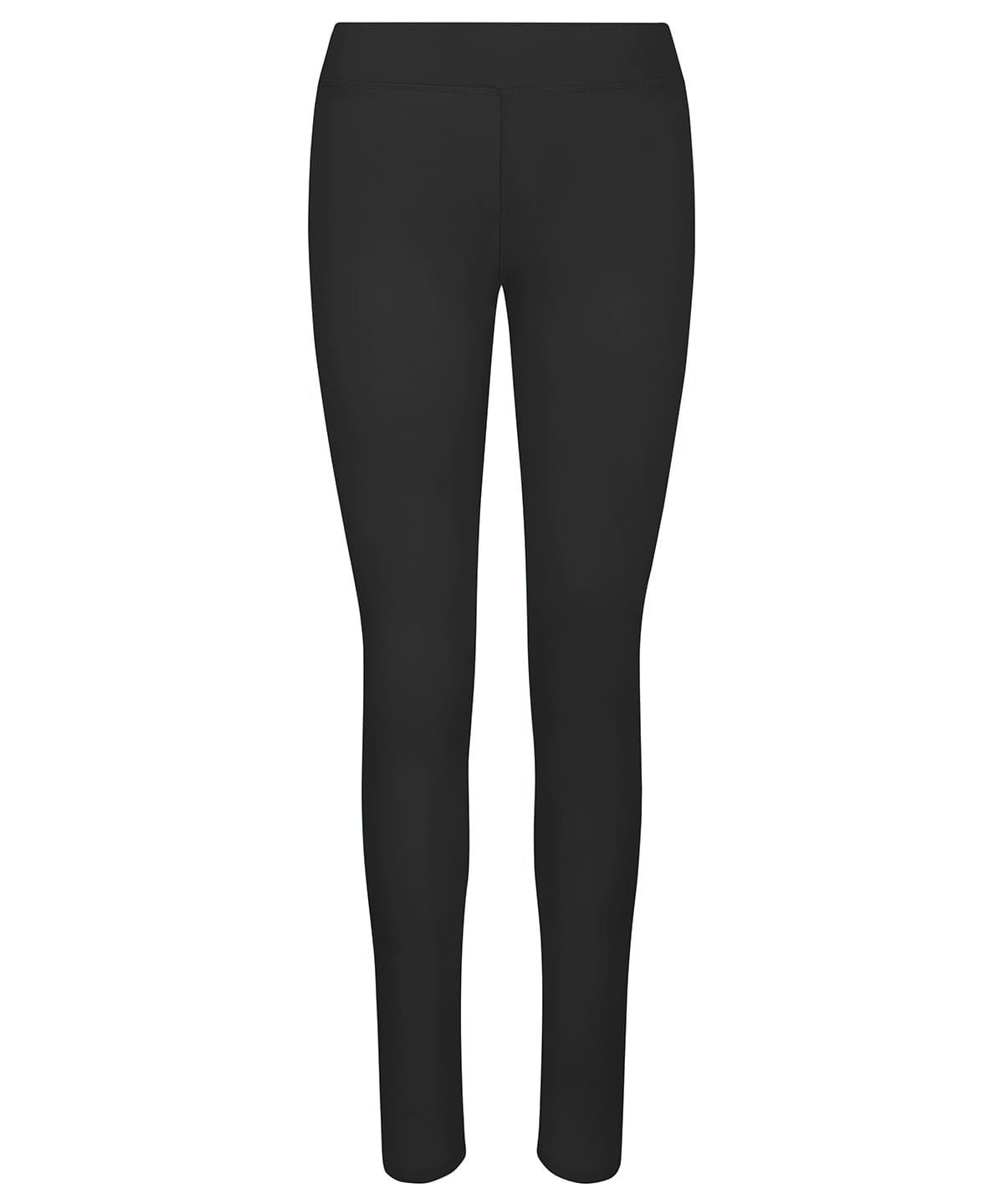 Women's cool workout leggings — Size L, Colour Jet Black
