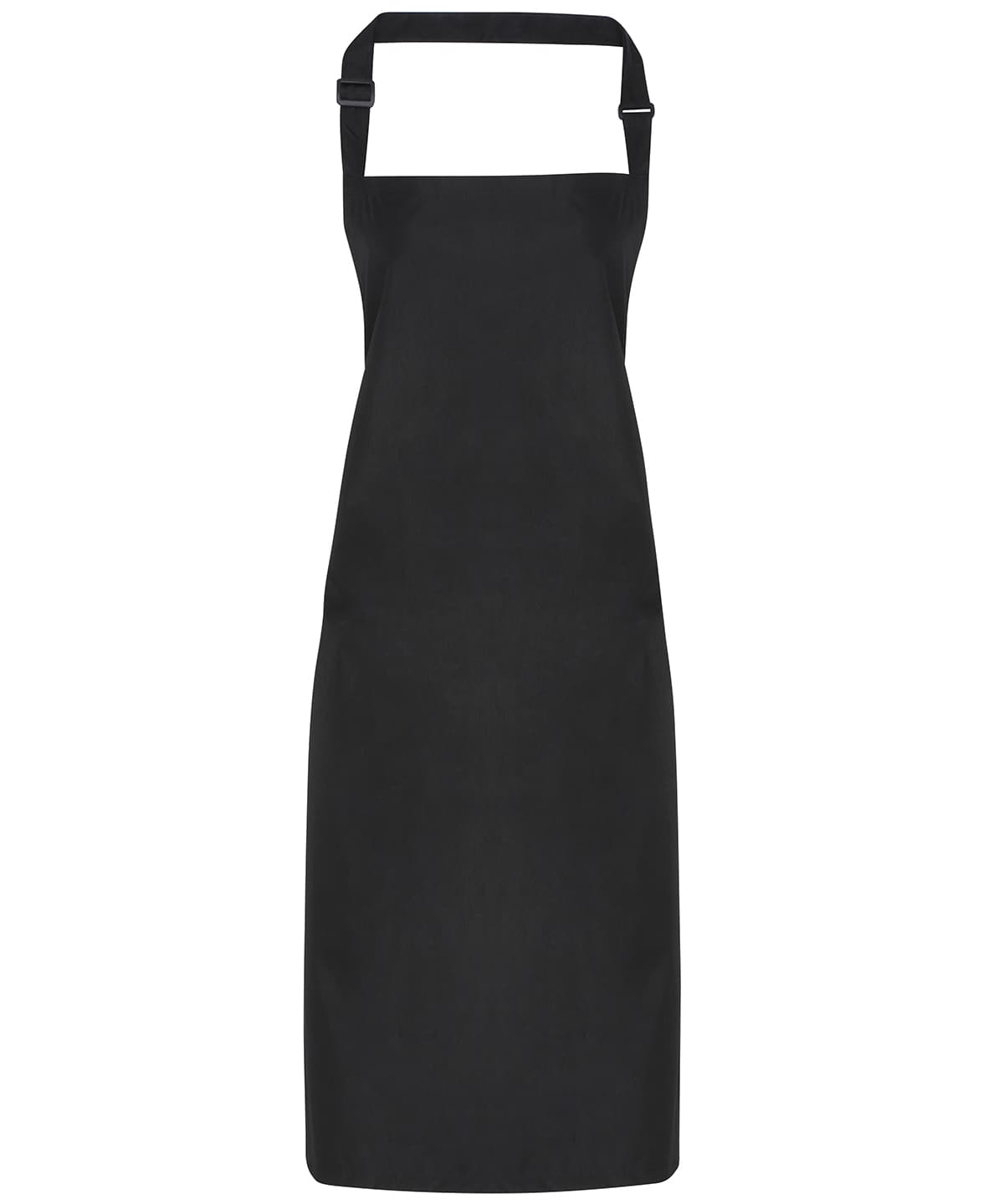 Waterproof bib apron — Size One size, Colour Black