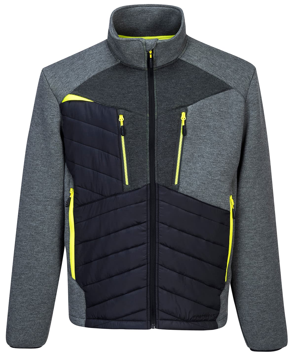 DX4 Hybrid Baffle jacket (DX471) — Size 2XL, Colour Metal Grey