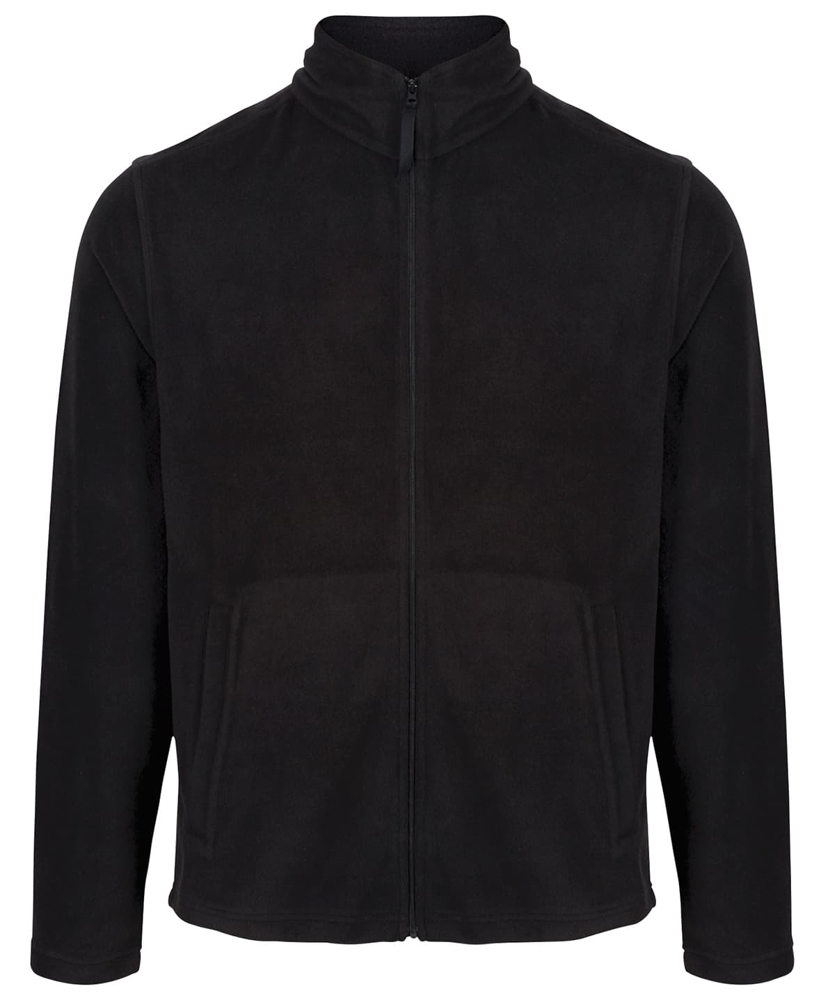 Classic microfleece — Size 2XL, Colour Black