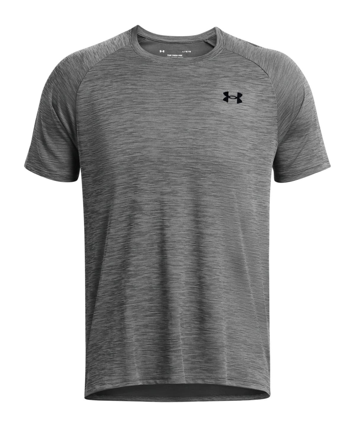 UA Tech™ textured t-shirt — Size 2XL, Colour Castle Rock Grey*