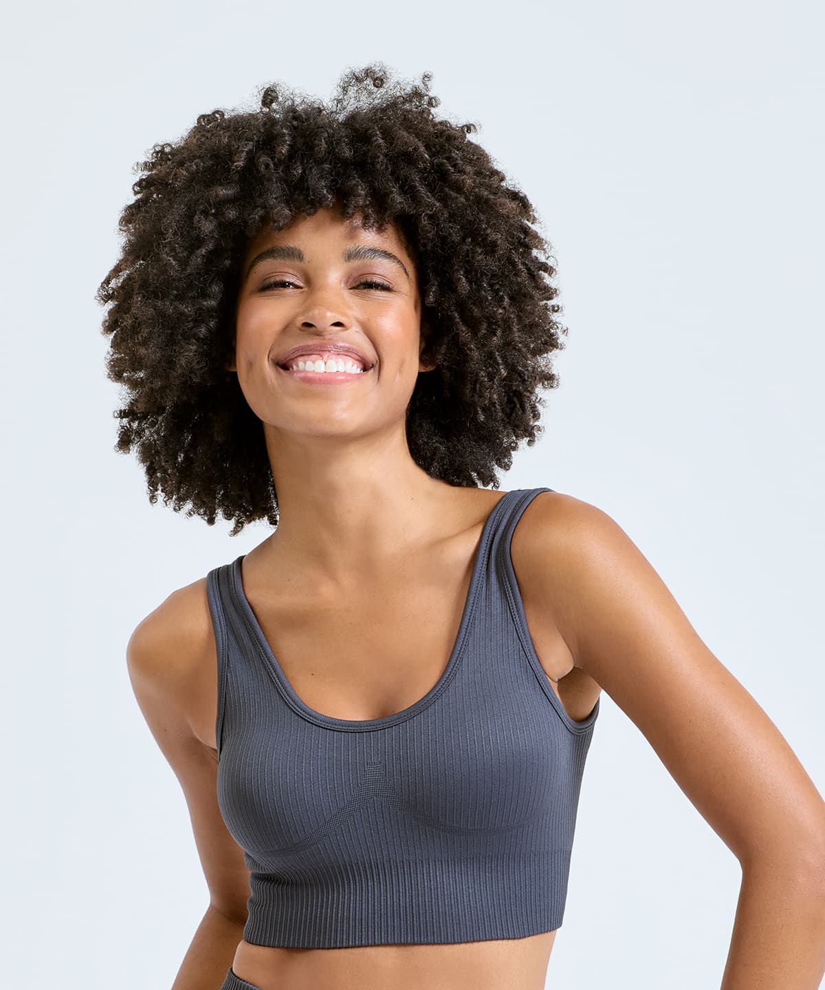 Tridri® ribbed seamless multi-sport bra