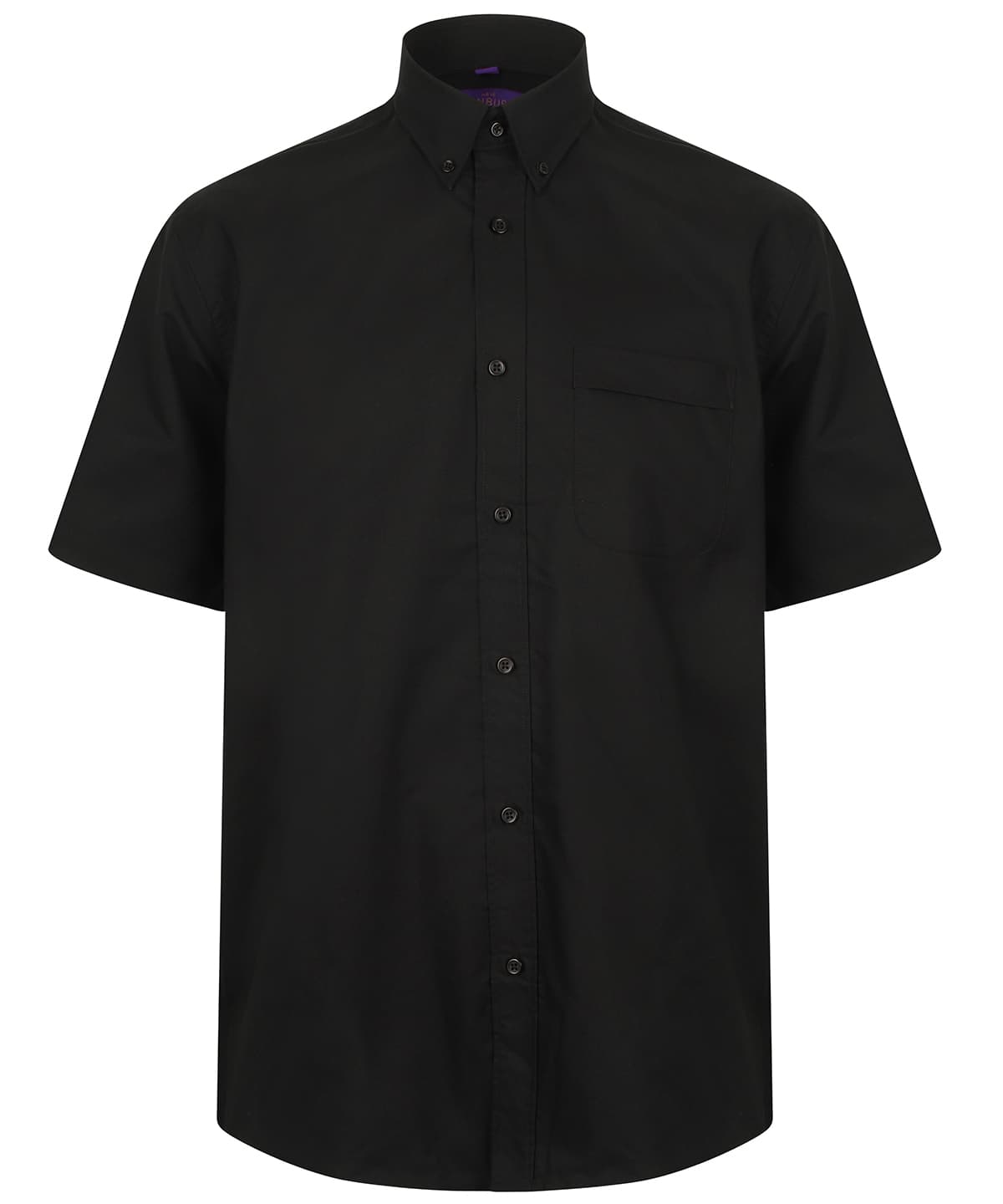 Wicking antibacterial short sleeve shirt — Size 2XL, Colour Black