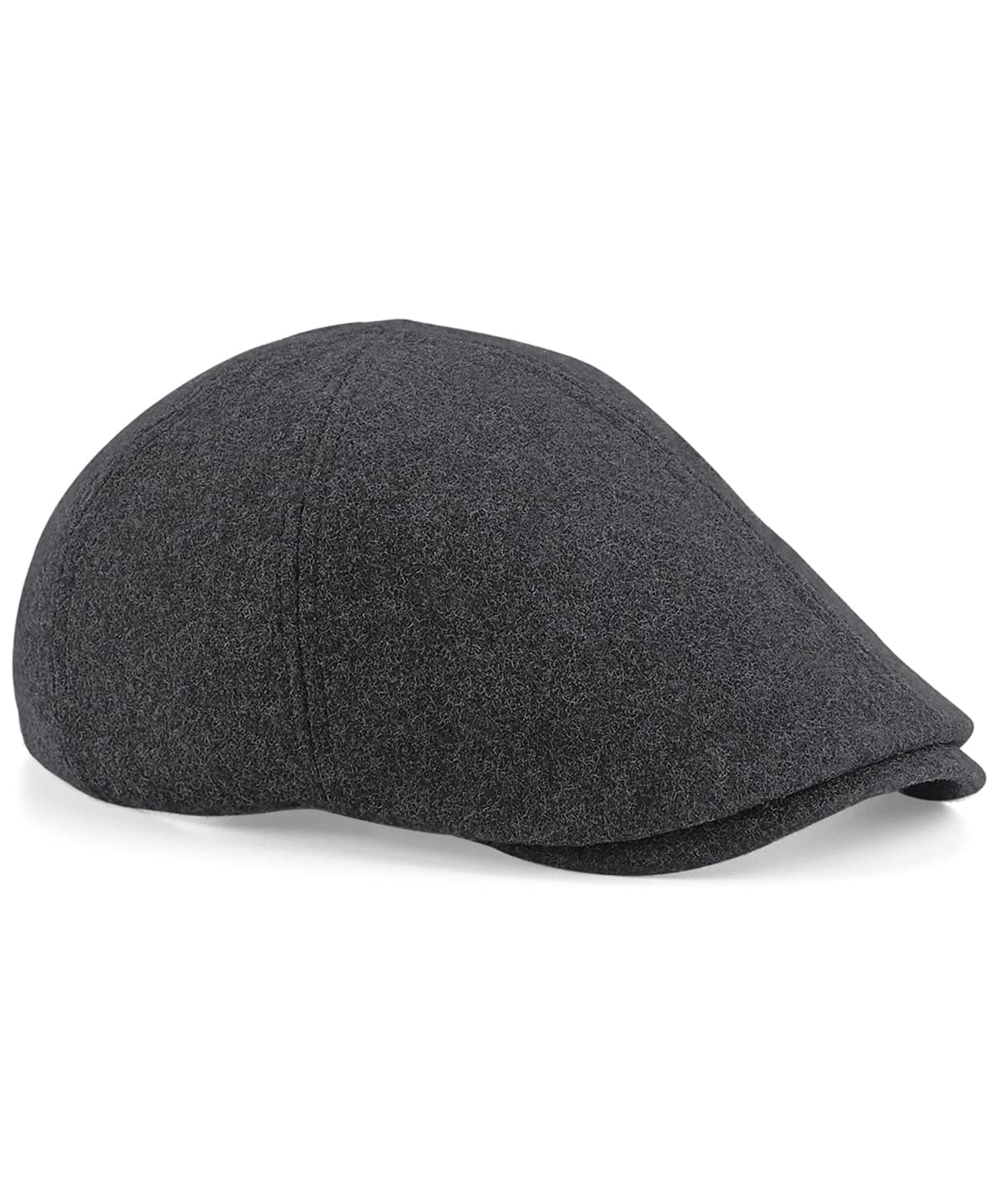 Melton wool ivy cap — Size One Size, Colour Charcoal Marl
