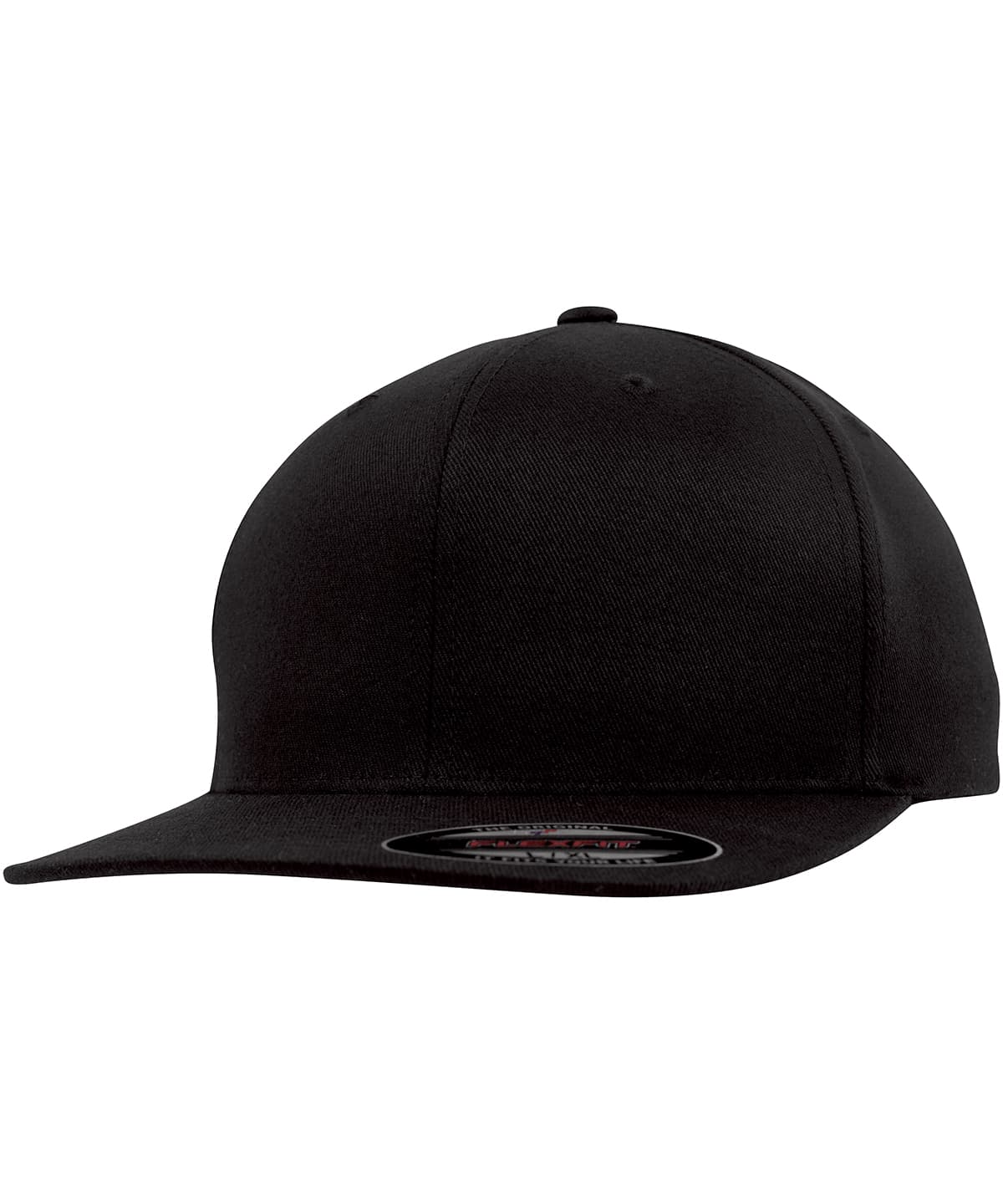 Flexfit flat visor (6277FV) — Size LXL, Colour Black