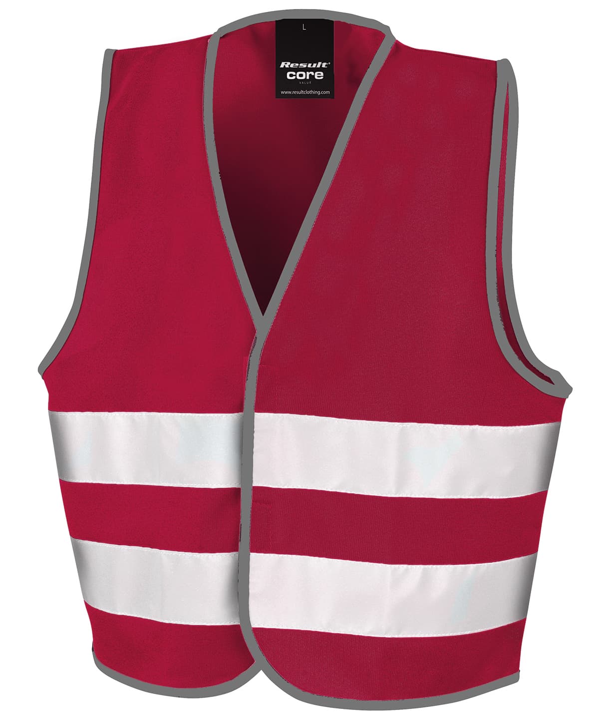 Core junior vest — Size 1012, Colour Burgundy