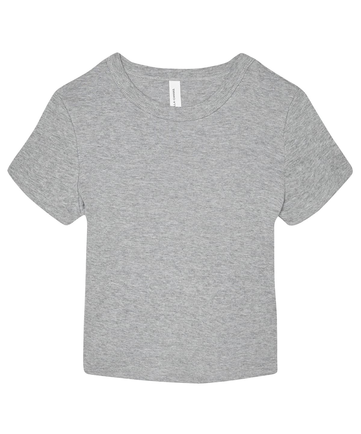 Women’s micro rib baby t-shirt — Size 2XL, Colour Athletic Heather