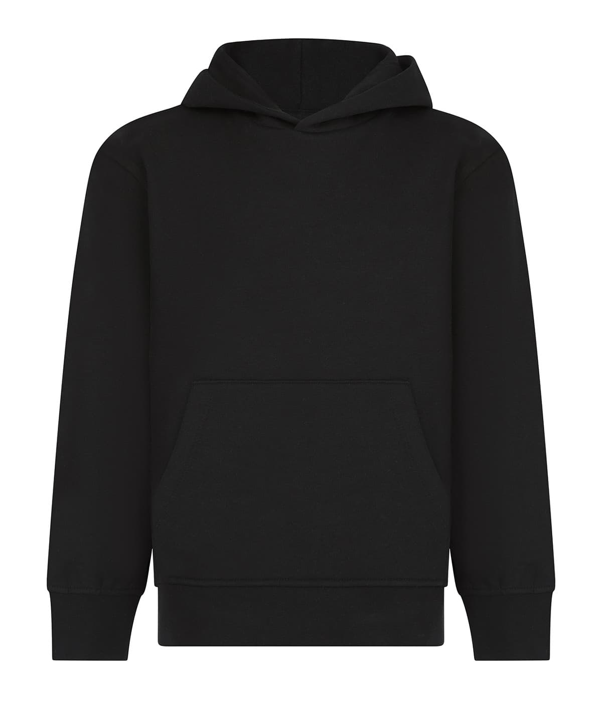 Kids sustainable fashion hoodie — Size 11/12, Colour Black