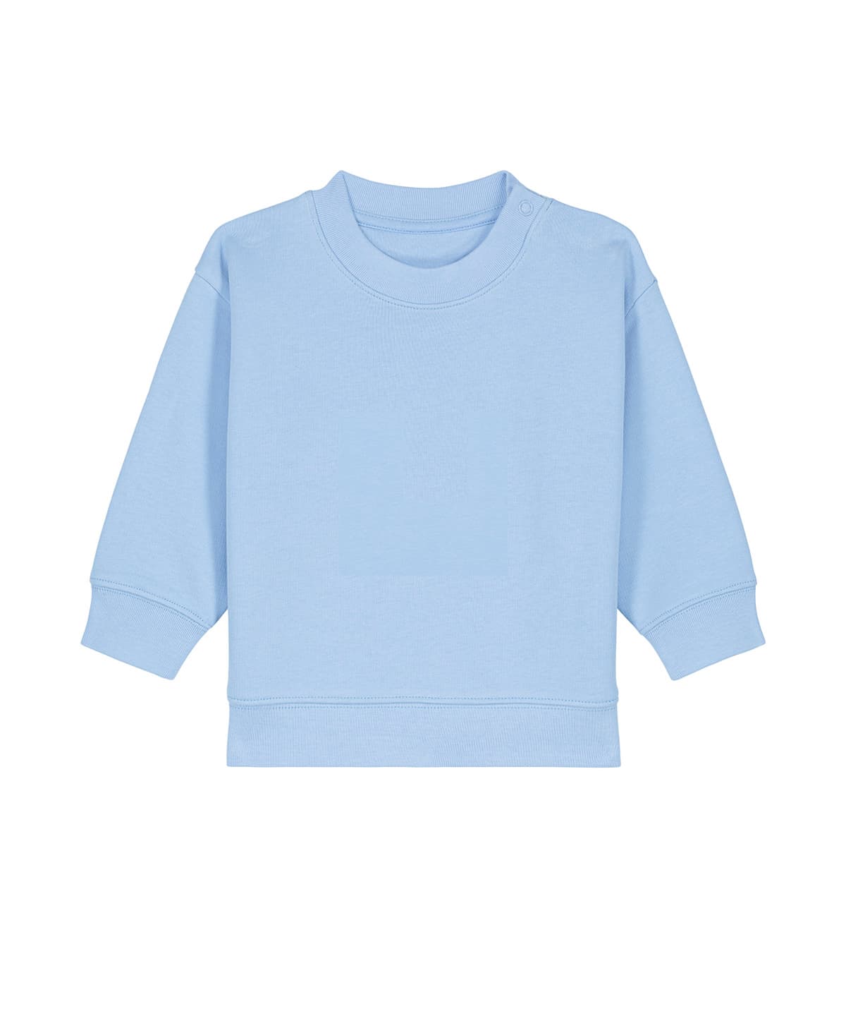Baby Changer terry crew neck sweatshirt (STSB920) — Size 1218, Colour Blue Soul