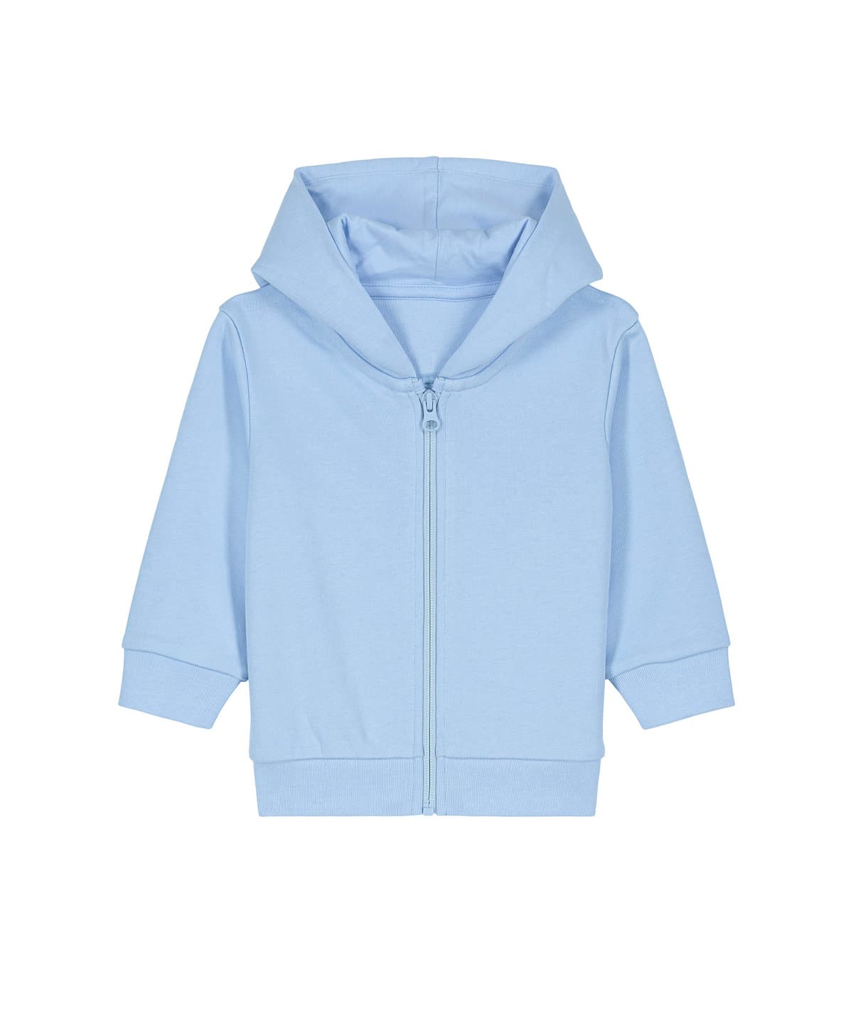 Baby Connector hoodie zip-through sweatshirt (STSB105) — Size 12/18, Colour Blue Soul