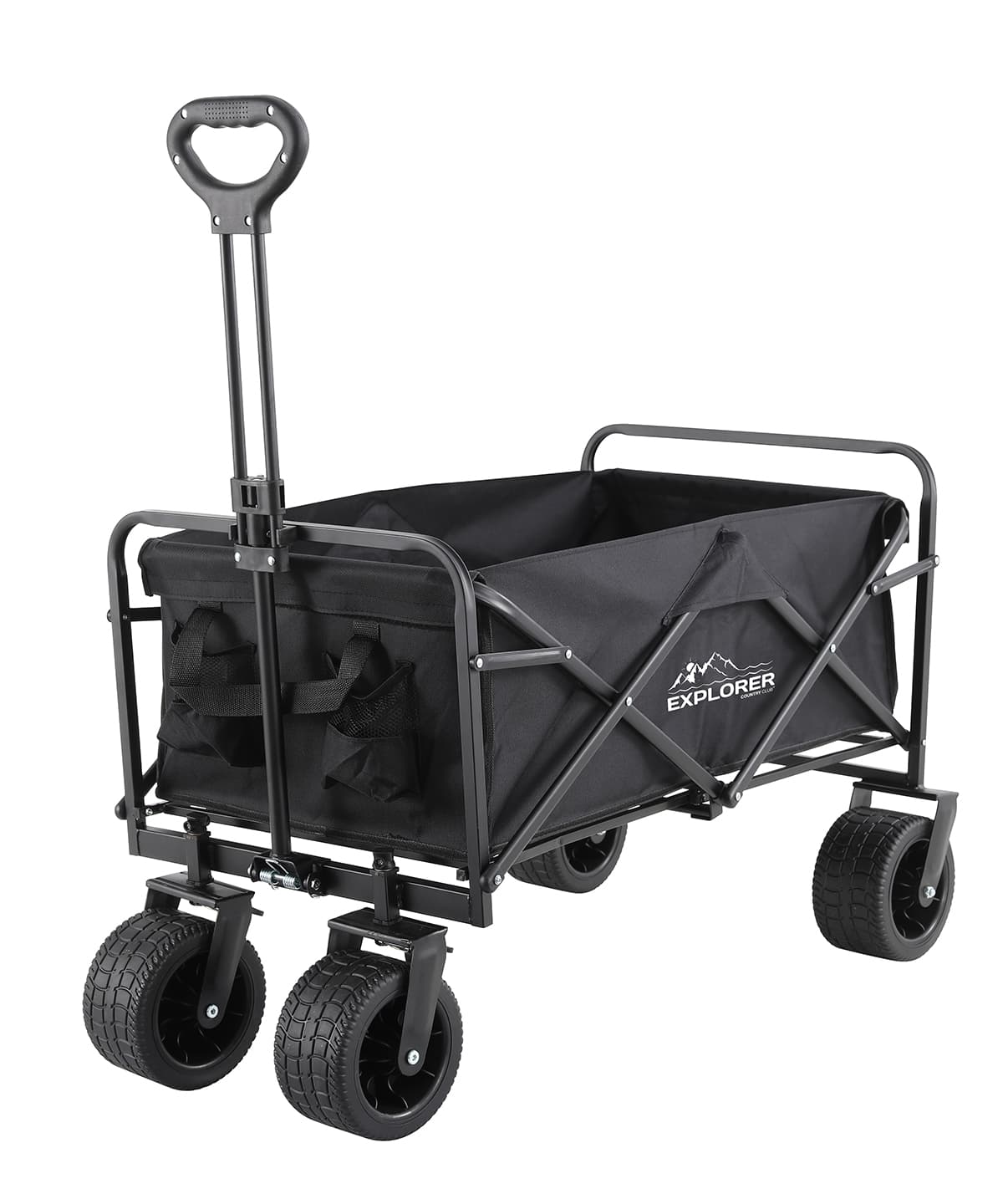 Explorer foldable cart — Size One size, Colour Black