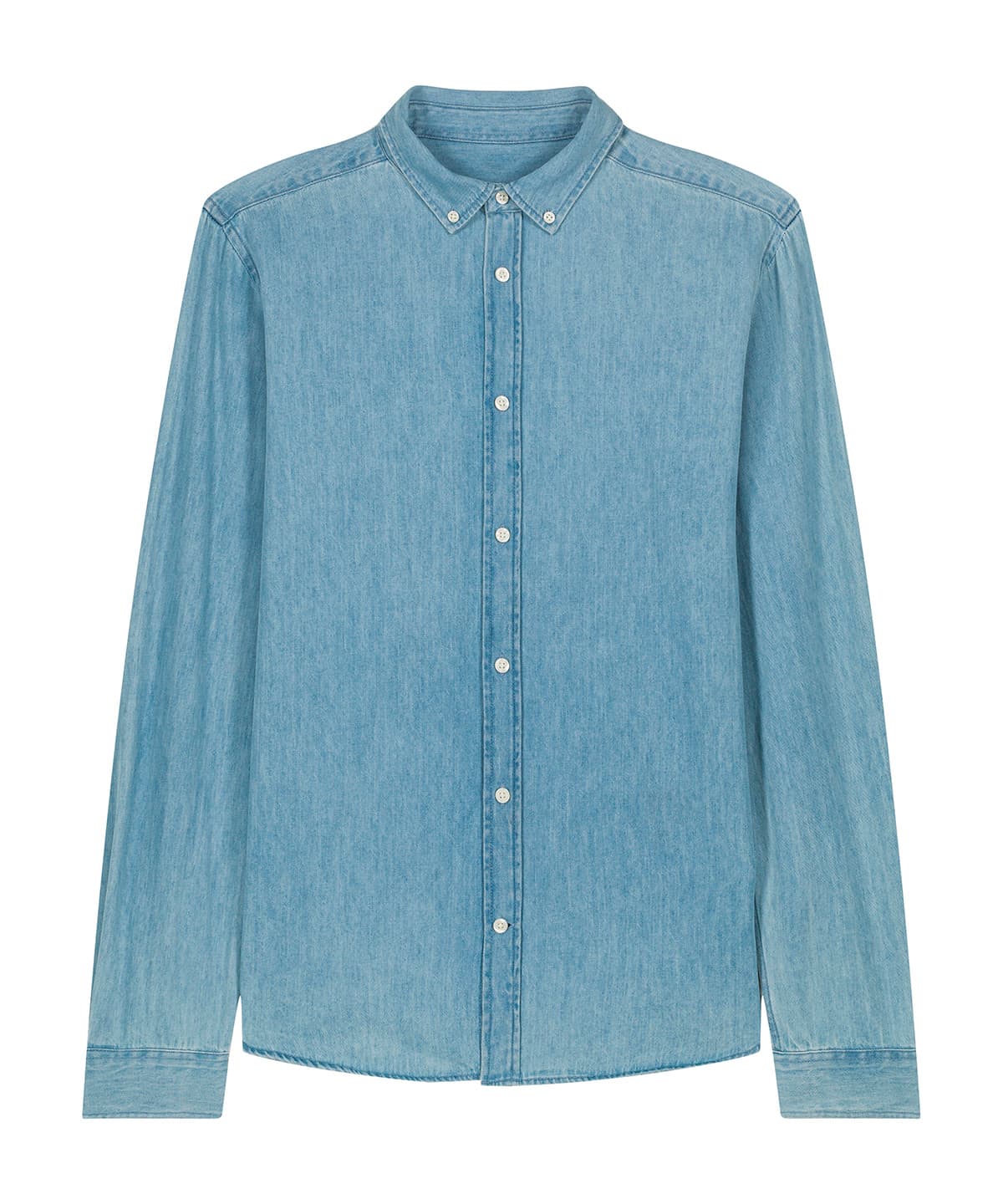 Stanley denim shirt (STWM967) — Size 2XL, Colour Light Wash