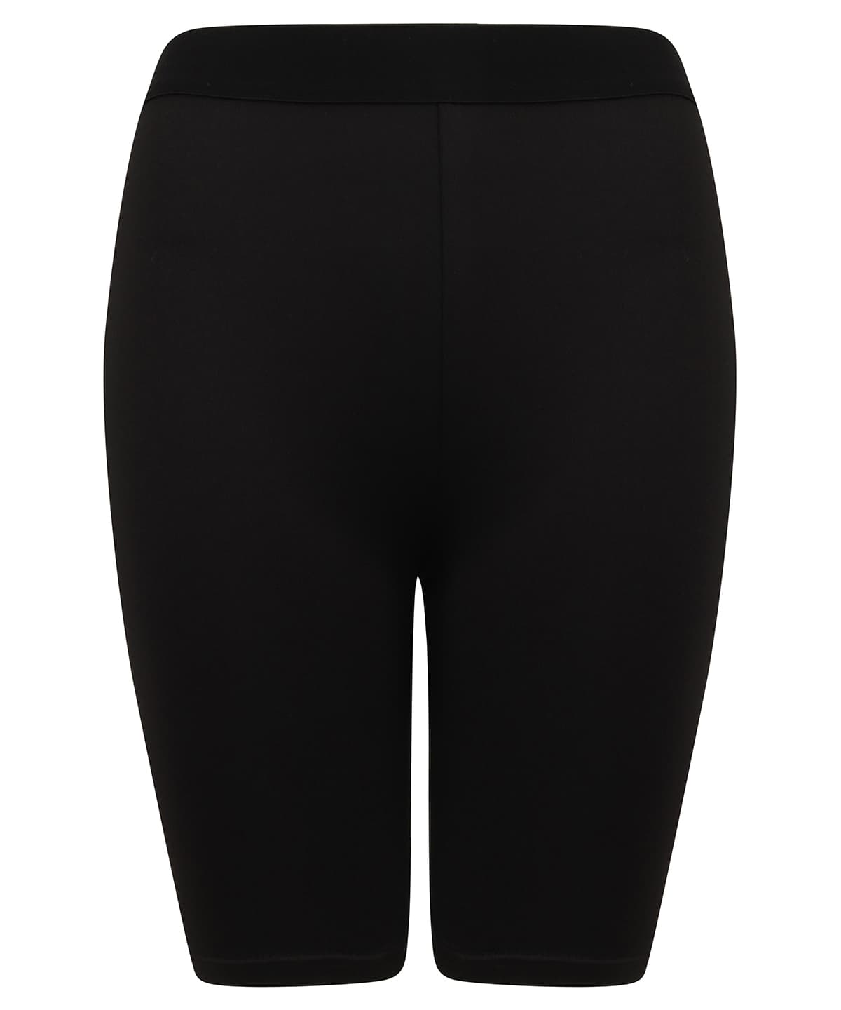 Women's fashion cycling shorts — Size L, Colour Black/Black