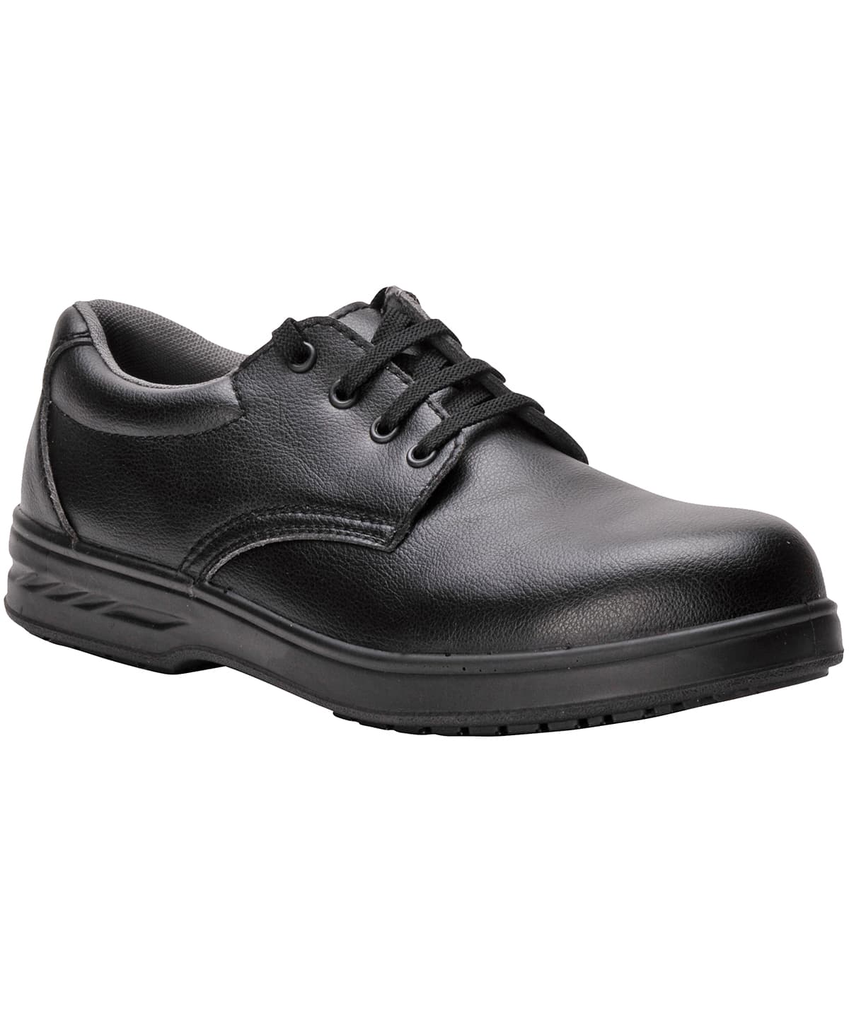 Steelite™ laced safety shoe S2 (FW80) — Size 10, Colour Black