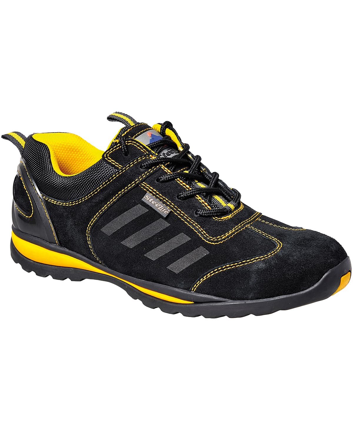 Steelite Lusun safety trainer S1P (FW34) — Size 10, Colour Black