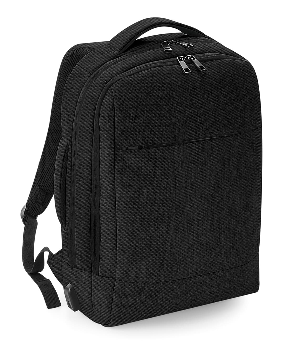 Q-Tech charge convertible backpack — Size One Size, Colour Black