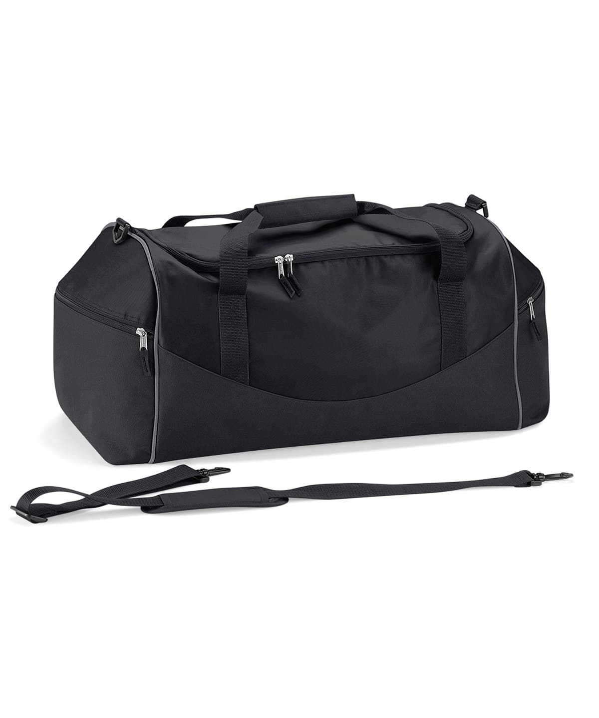 Teamwear holdall — Size One Size, Colour Black/Graphite