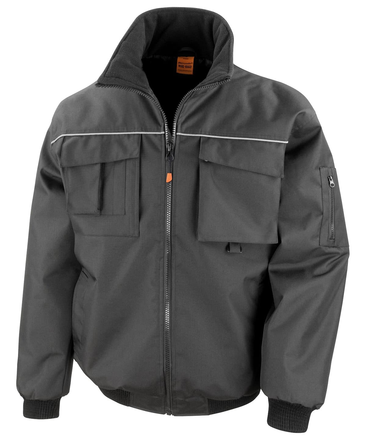 Work-Guard Sabre pilot jacket — Size 2XL, Colour Black