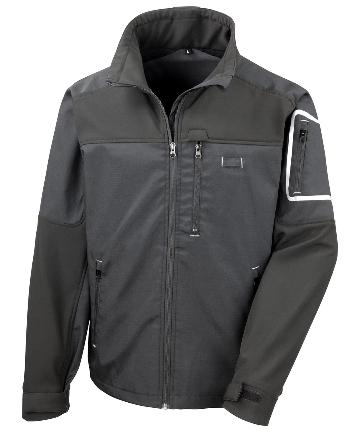 Work-Guard Sabre stretch jacket — Size 2XL, Colour Black