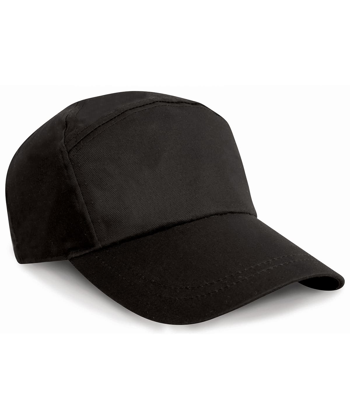 7-panel advertising cap — Size One Size, Colour Black