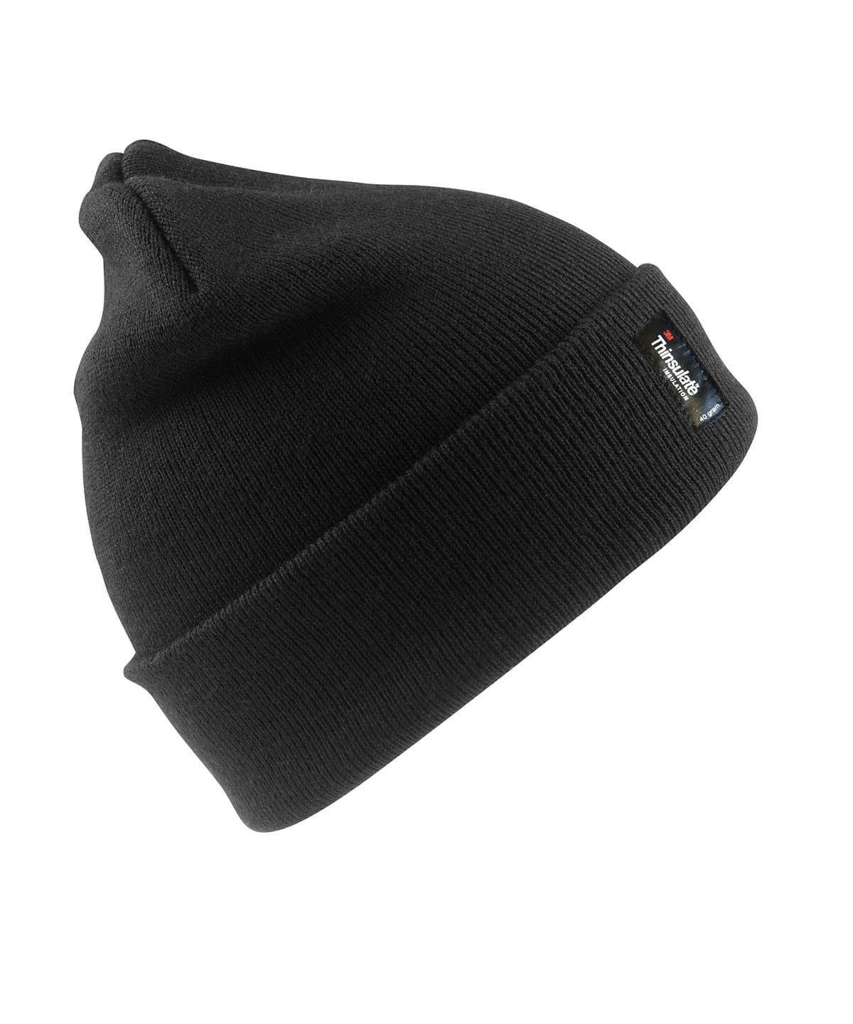 Heavyweight Thinsulate™ hat — Size One Size, Colour Black