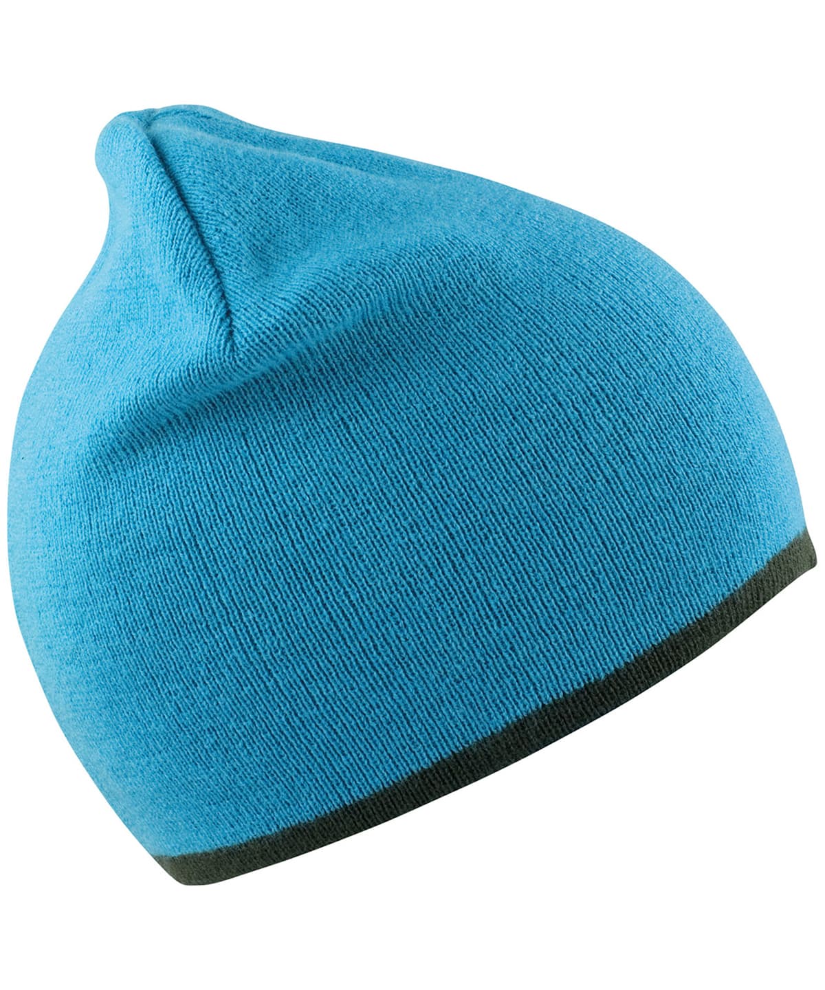 Reversible fashion fit hat — Size One Size, Colour Aqua/Grey