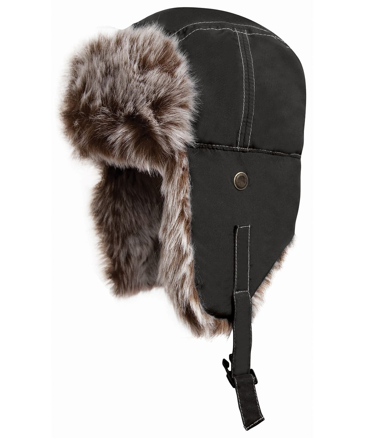 Classic sherpa hat — Size L, Colour Jet Black