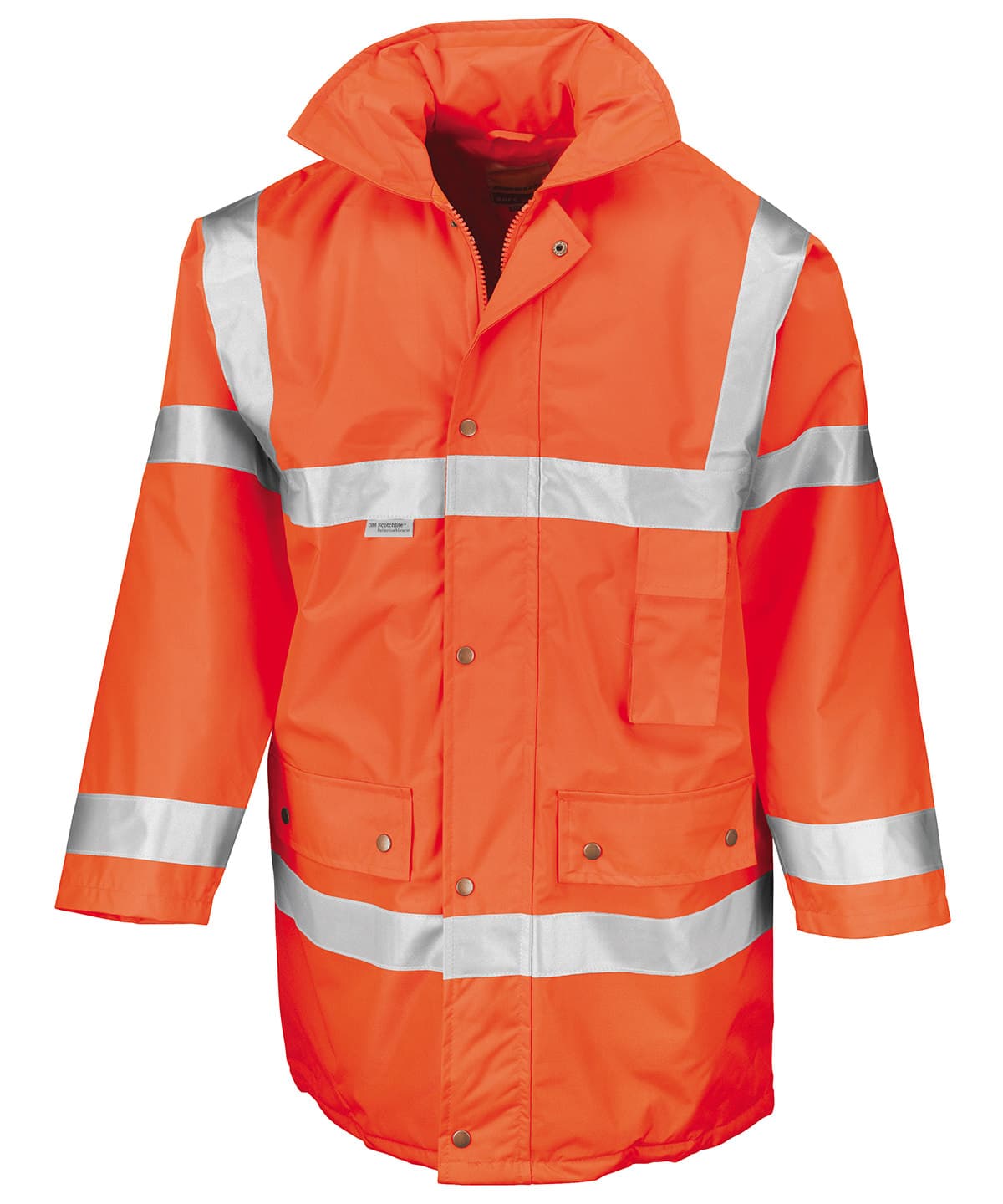Safety jacket — Size 2XL, Colour Fluorescent Orange