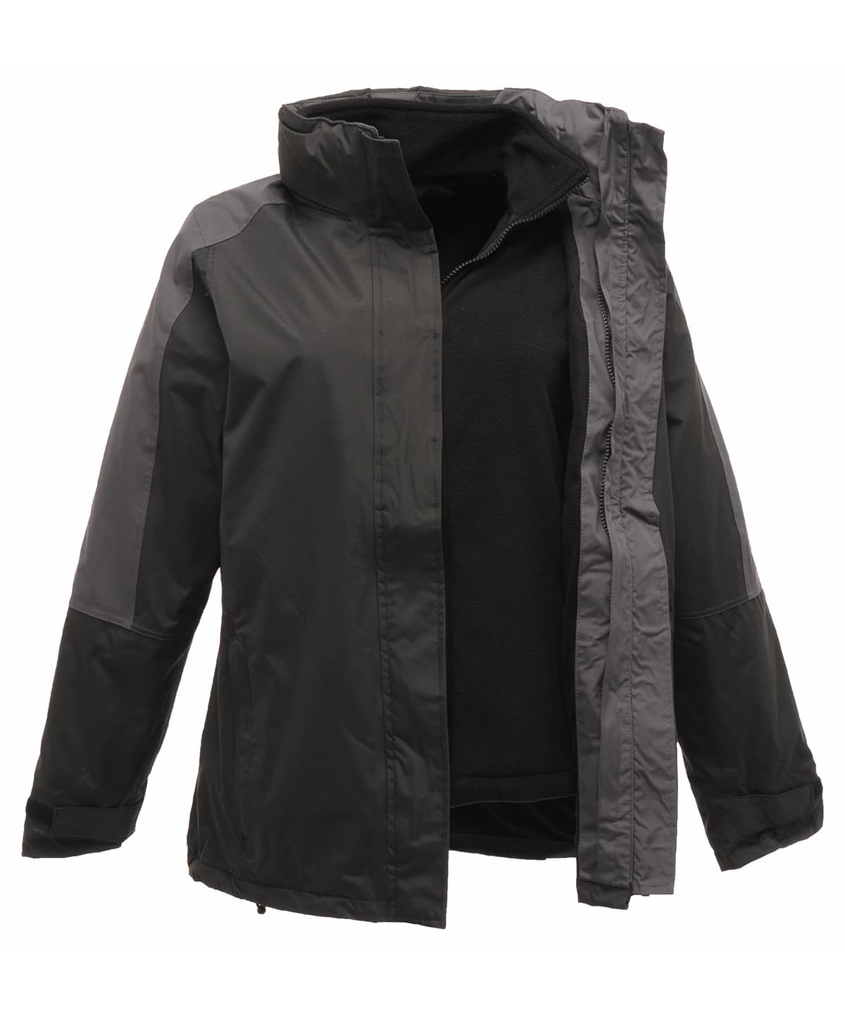 Women's Defender III 3-in-1 jacket — Size 10, Colour Black/Seal Grey