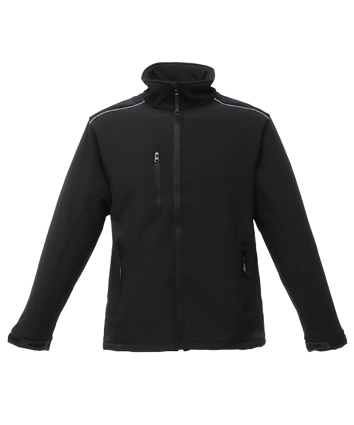 Sandstorm workwear softshell — Size 2XL, Colour Black/Black