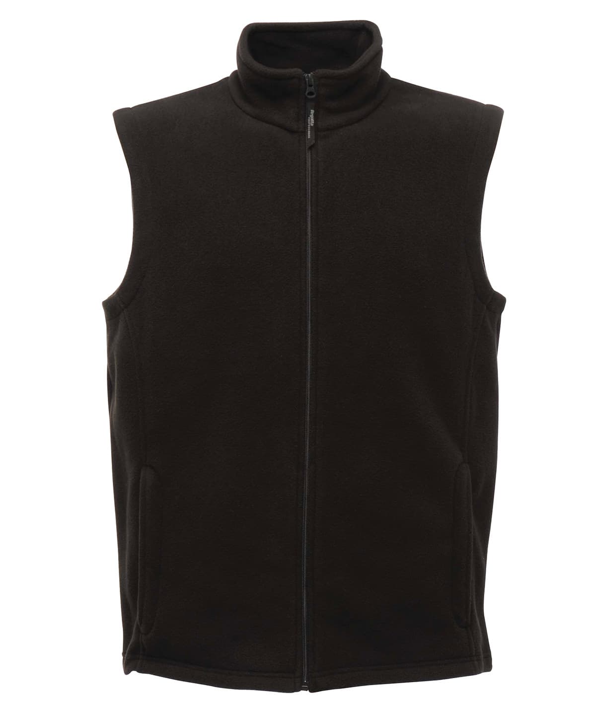 Microfleece bodywarmer — Size 2XL, Colour Black