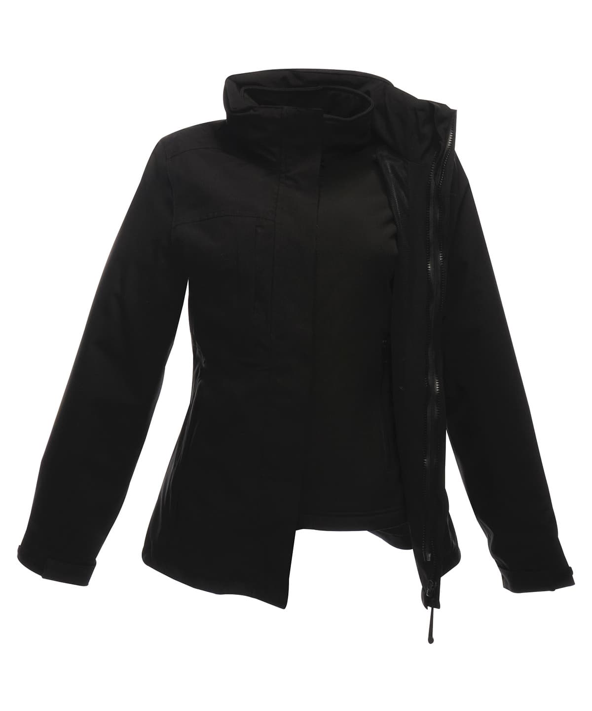 Women's Kingsley 3-in-1 jacket — Size 10, Colour Black/Black