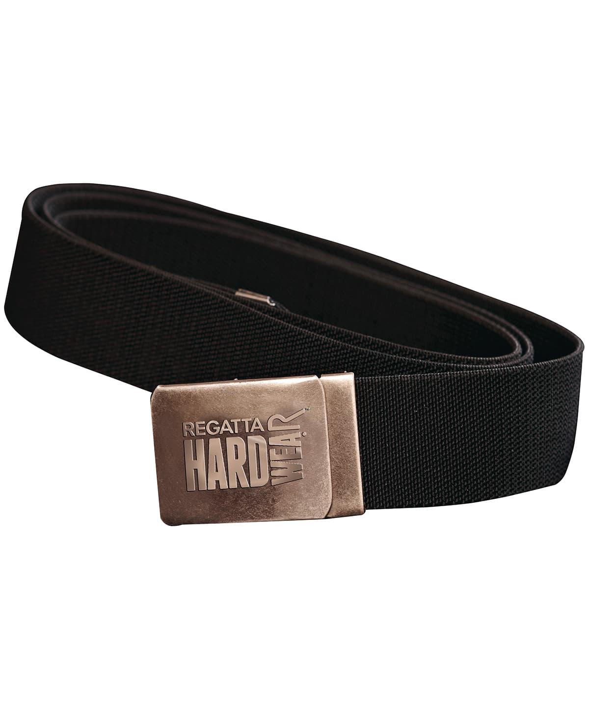 Premium workwear belt with stretch — Size One Size, Colour Black