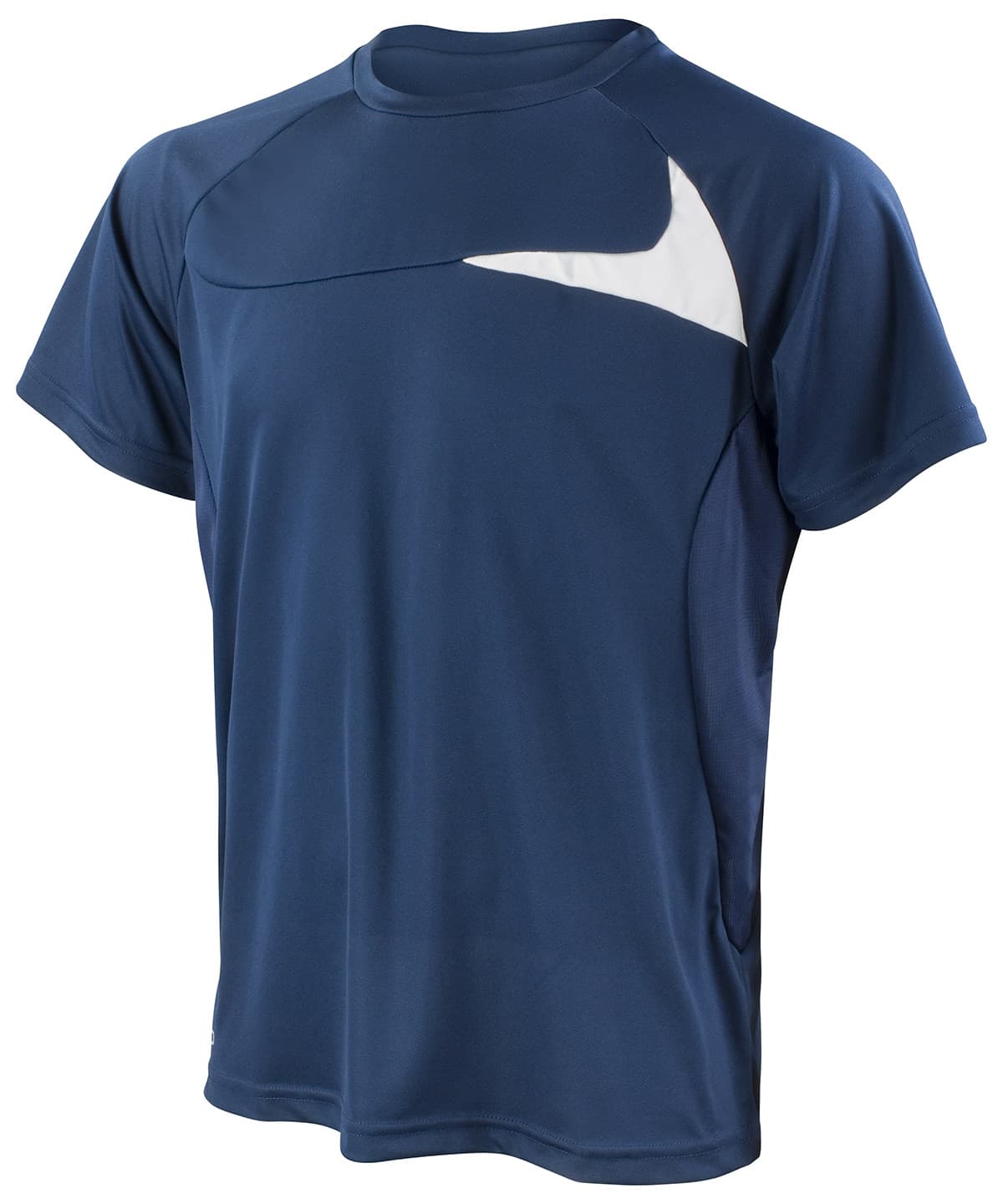 Spiro dash training shirt — Size 2XL, Colour Navy/White