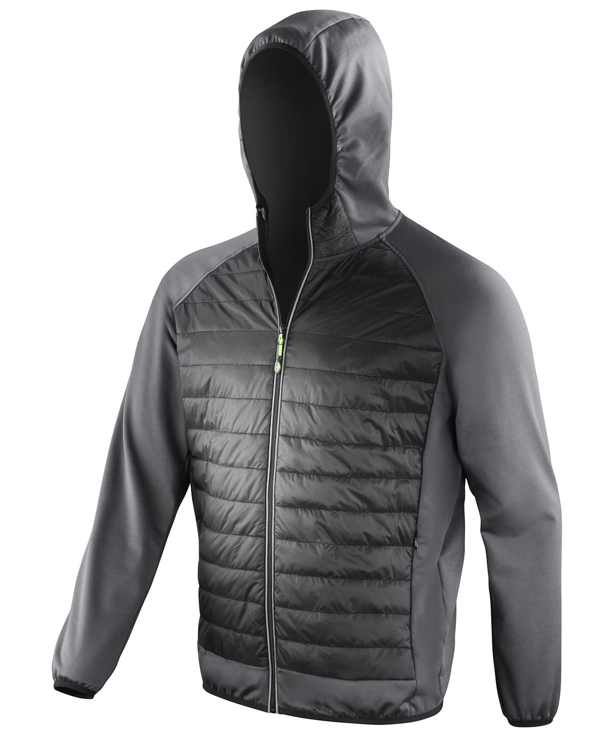 Zero gravity jacket — Size 2XL, Colour Black/Charcoal