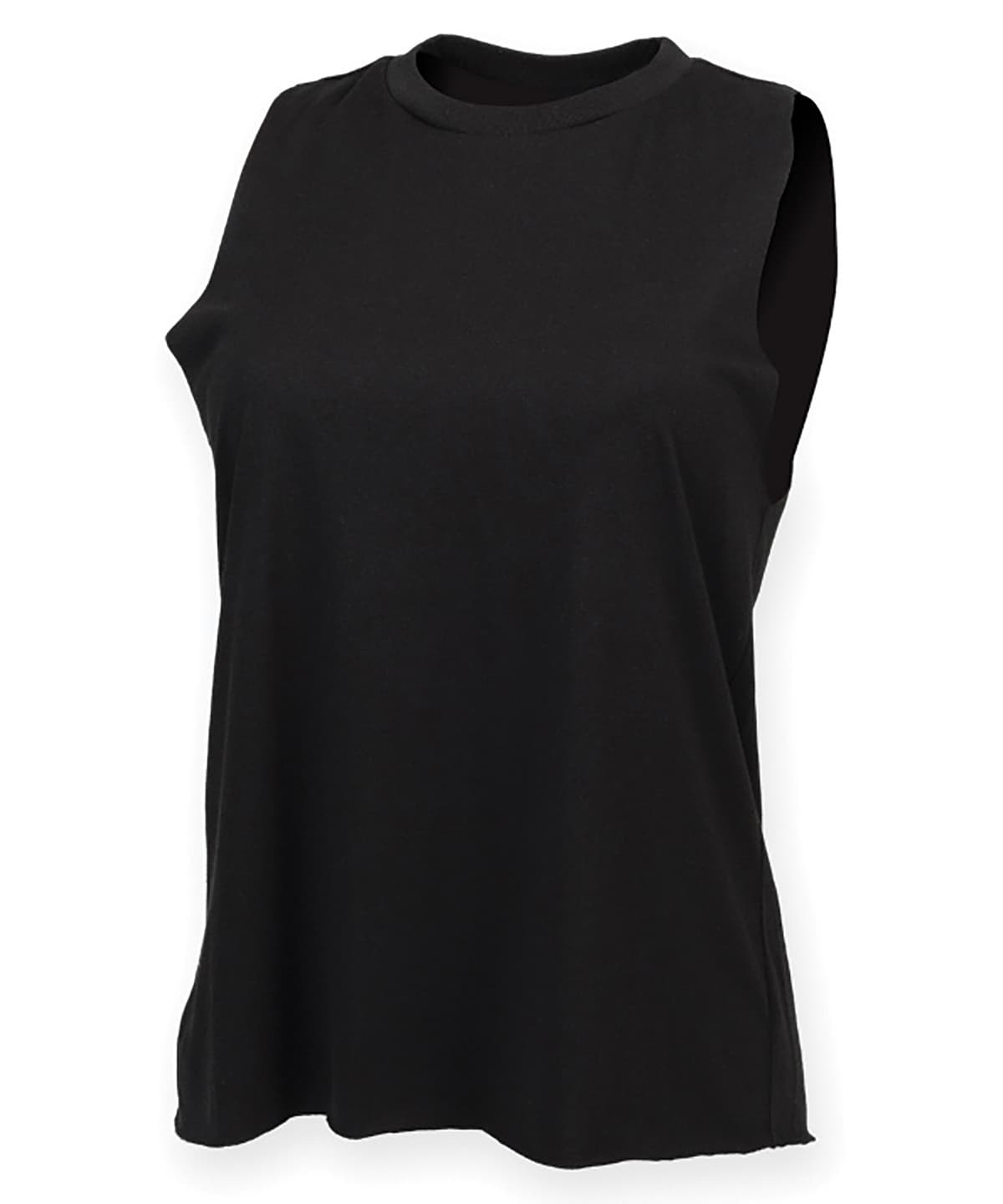 High neck vest — Size 2XL, Colour Black