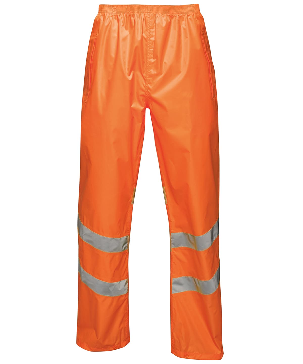 Hi-vis pro pack-away trousers — Size 2XL, Colour Orange