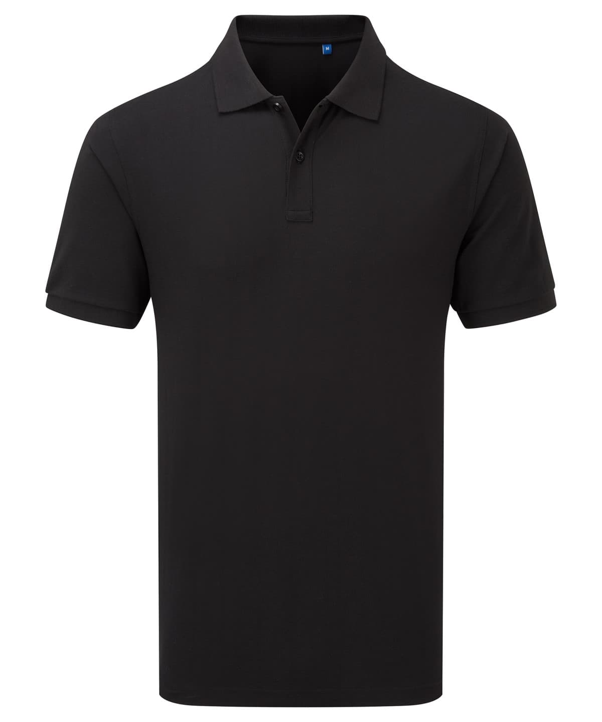 ‘Essential’ unisex short sleeve workwear polo shirt — Size 2XL, Colour Black