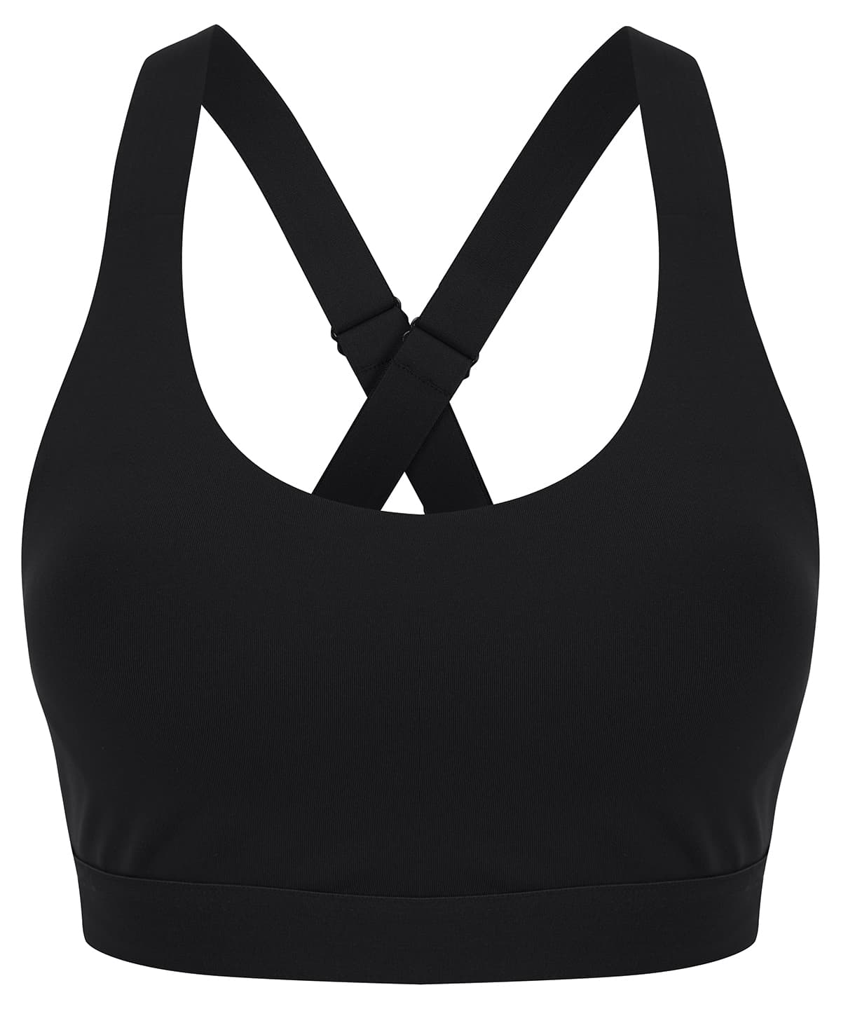 Medium impact core bra — Size 2XL, Colour Black