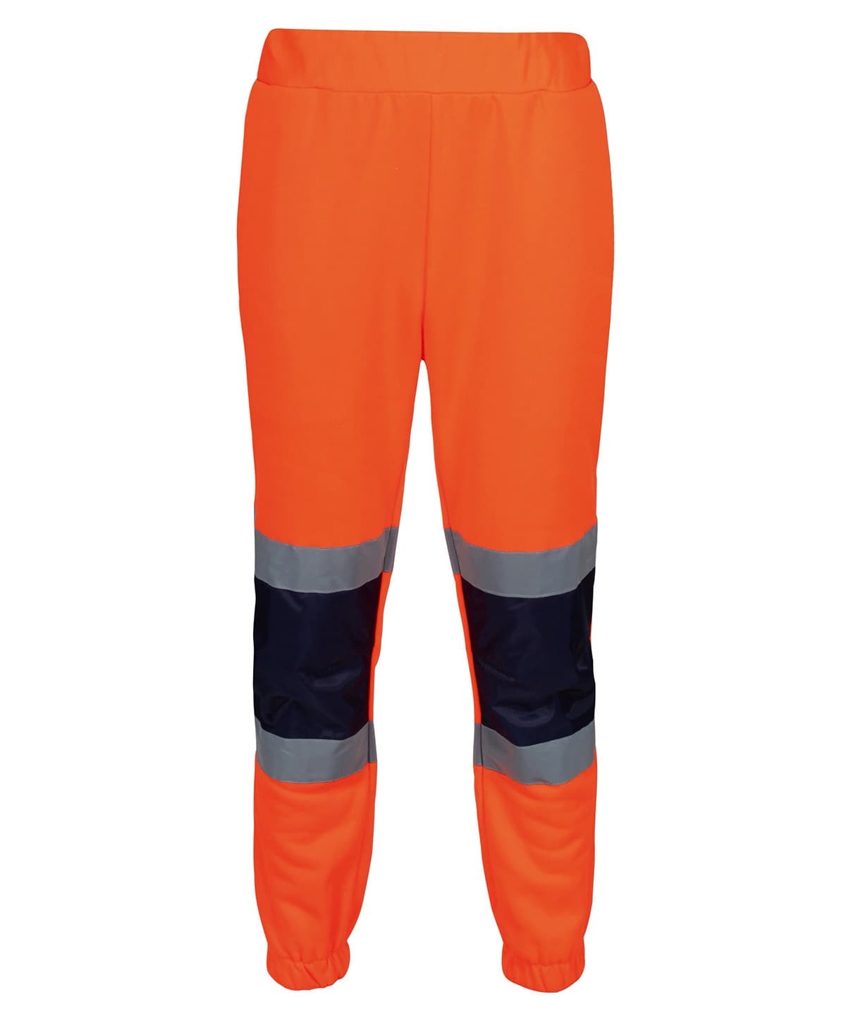 Pro hi-vis joggers — Size 2XL, Colour Orange/Navy