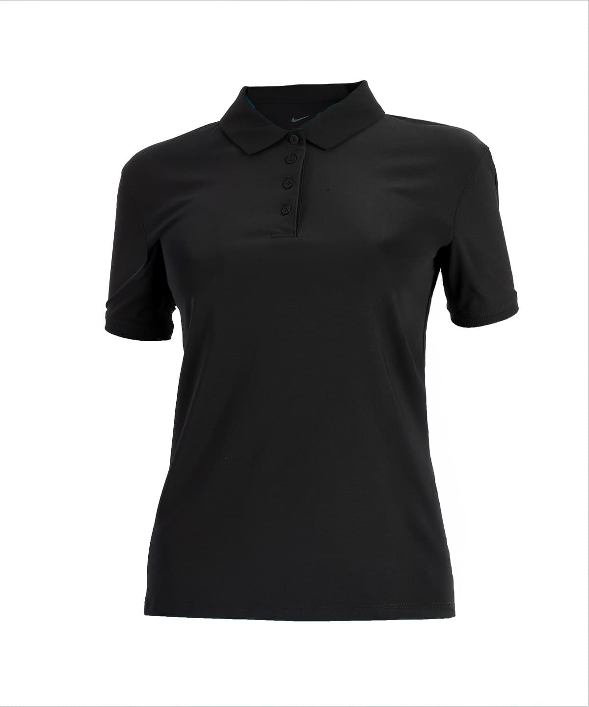 Women’s Nike Dri-FIT Victory short sleeve polo — Size L, Colour Black/White